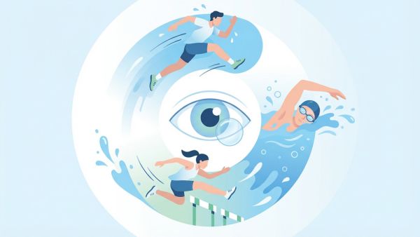 Kontaktlinsen beim Sport