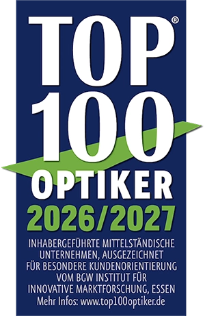 Auszeichnung TOP 100 Optiker 2026/2027