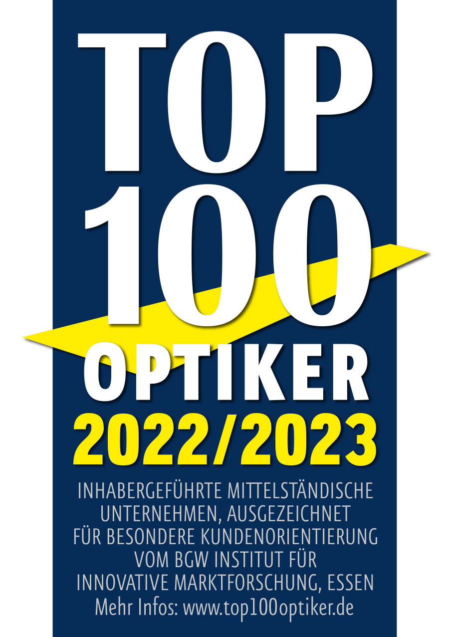 Urkunde Top 100 Optiker